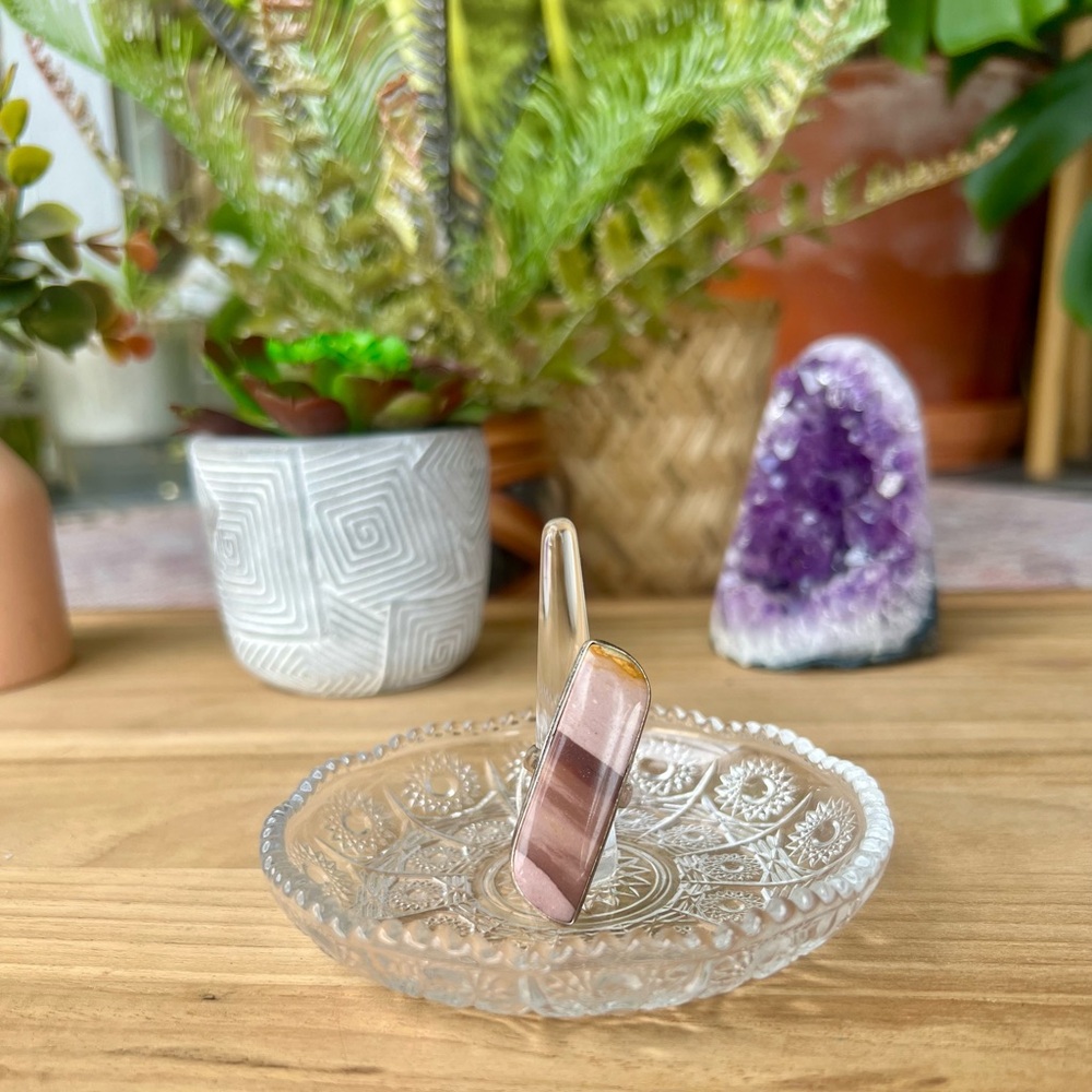 Mookaite - Size 5.5 - Sterling Silver